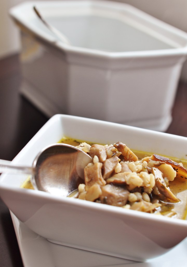 Mushroom Barley Soup